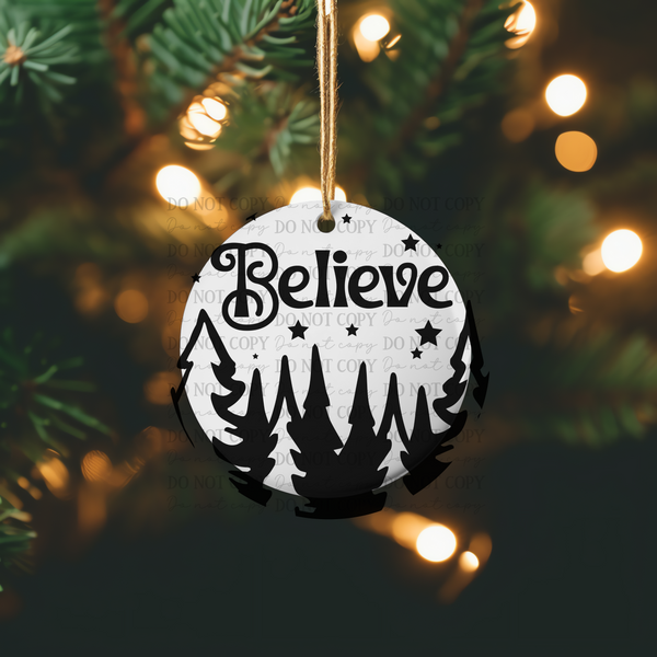 Faith Word Ornaments