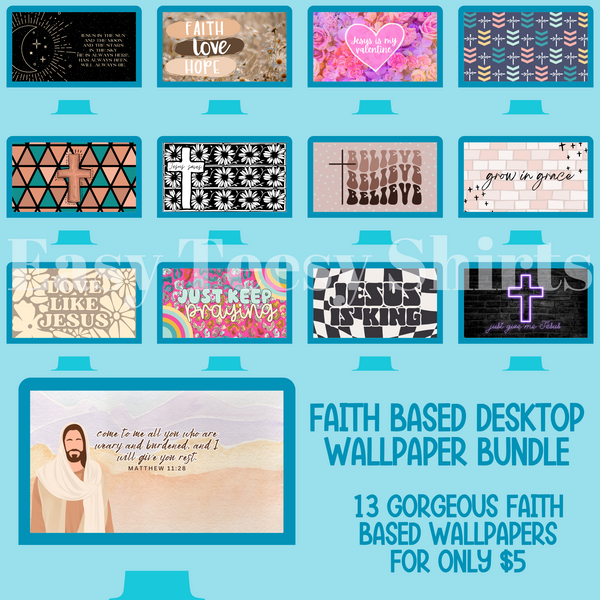 Faith Based Desktop Wallpaper Bundle